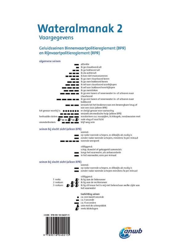 Achterkant van 2018