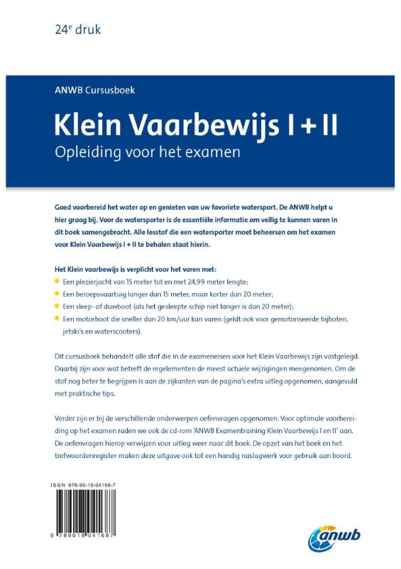 Achterkant van Klein Vaarbewijs I + II