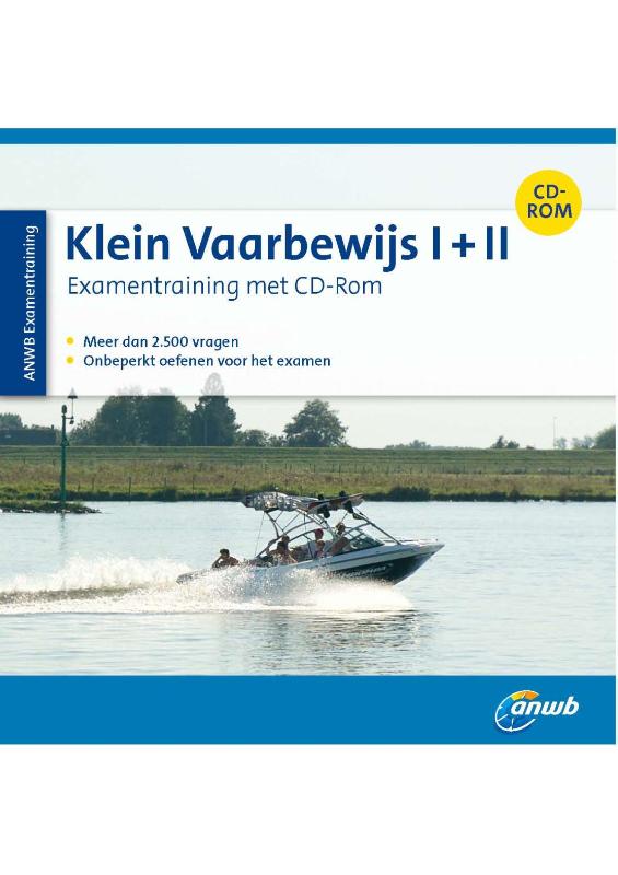 Achterkant van Klein Vaarbewijs I + II + CD-ROM