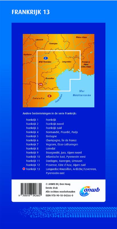Achterkant van Frankrijk 13 Langduedoc-Roussillon,Ardèche/Cevennen,Pyreneeën oost