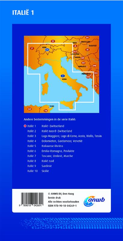 Achterkant van Italië 1 Italië/Zwitserland