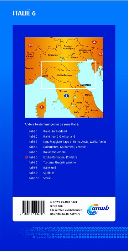 Achterkant van Italië 6. Emilia-Romagna,Povlakte