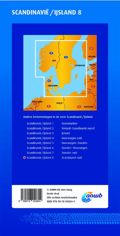 Achterkant van Scandinavië / IJsland 8. Scandinavië zuid