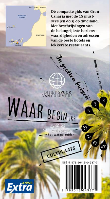 Achterkant van EXTRA GRAN CANARIA