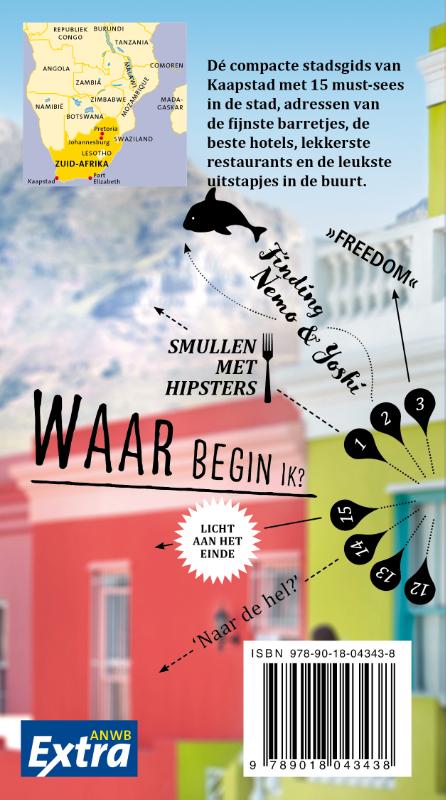 Achterkant van Kaapstad