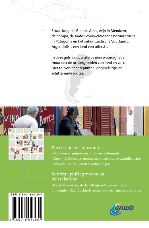 Achterkant van Argentinië