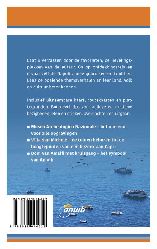 Achterkant van Napels & Amalfikust