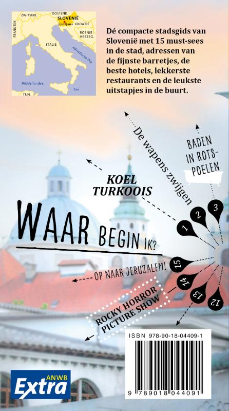 Achterkant van Slovenië