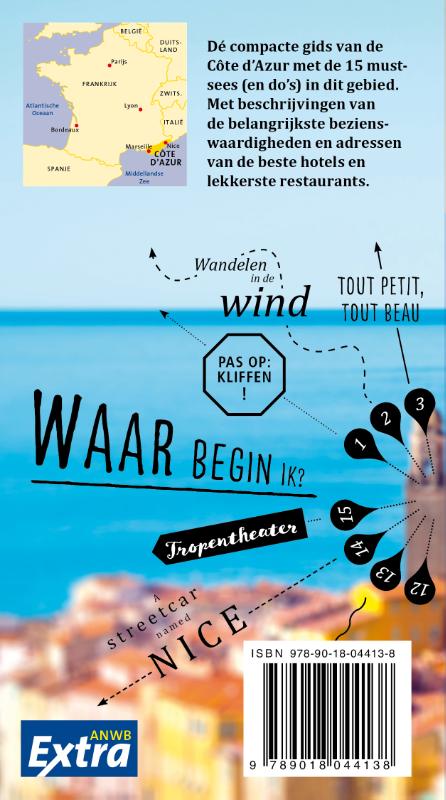 Achterkant van Cote d'Azur