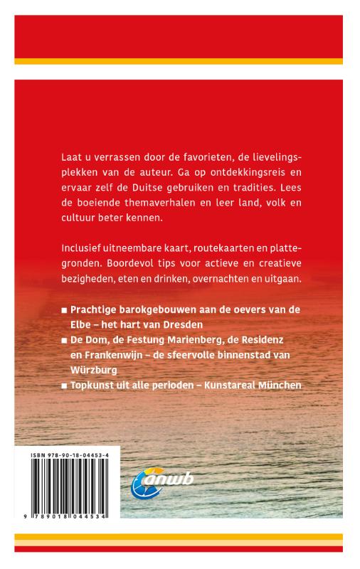 Achterkant van Ontdek Duitsland zuidoost