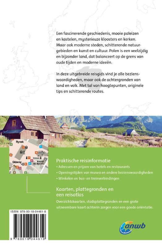 Achterkant van Polen Zuid