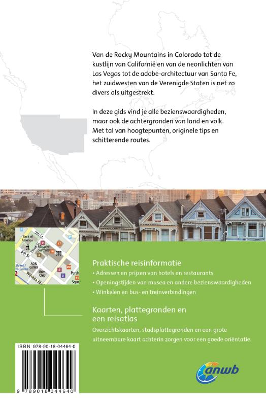Achterkant van WERELDREISGIDS VERENIGDE STATEN ZUIDWEST