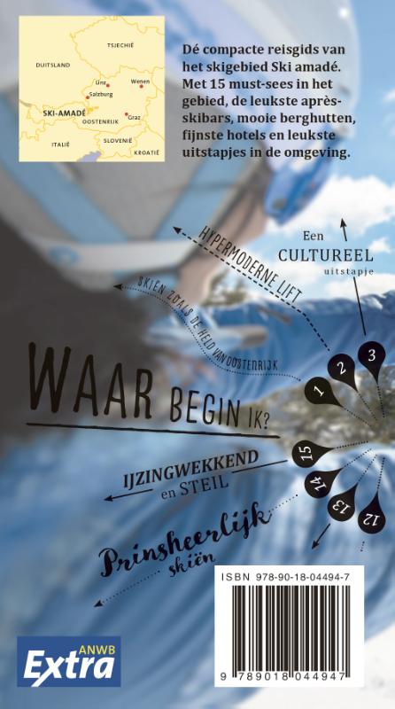Achterkant van Ski Amadé