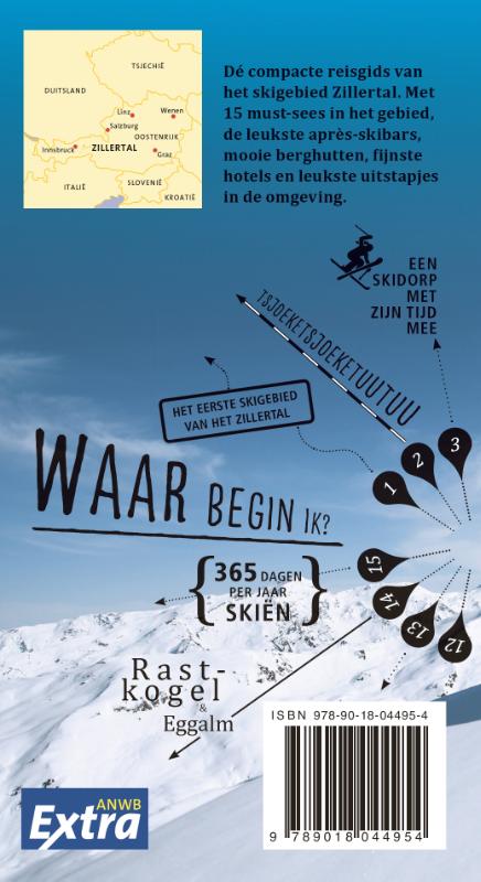 Achterkant van Zillertal Superski