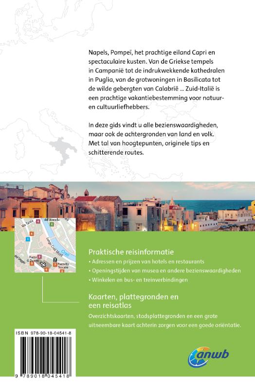 Achterkant van Italië zuid