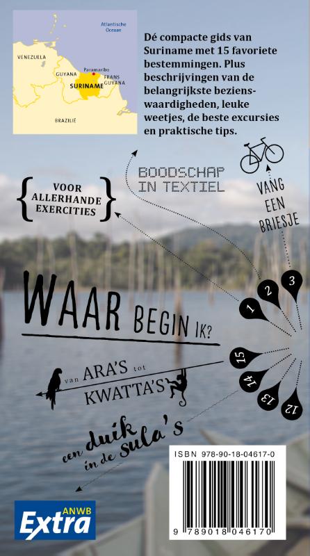 Achterkant van Suriname