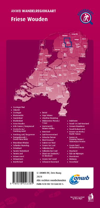 Achterkant van Friese Wouden