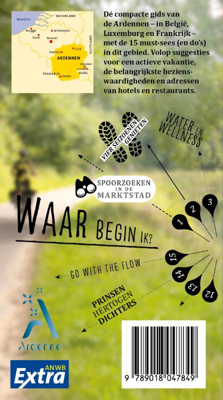Achterkant van Ardennen