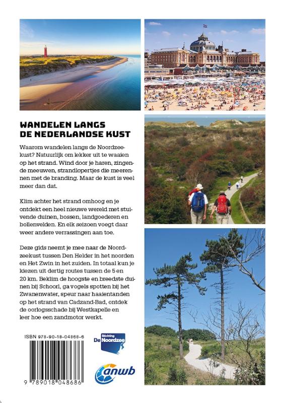 Achterkant van Wandelen langs de Nederlandse Kust!