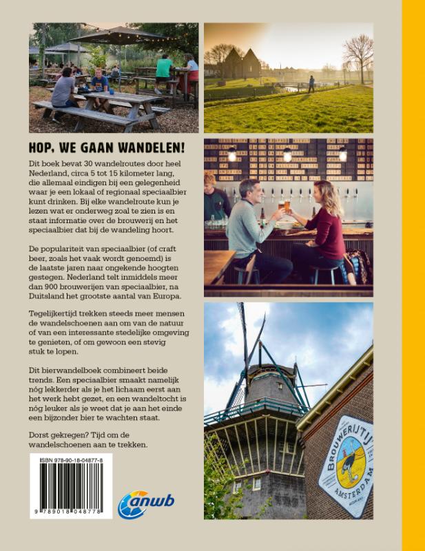 Achterkant van Het grote Nederlandse Bierwandelboek