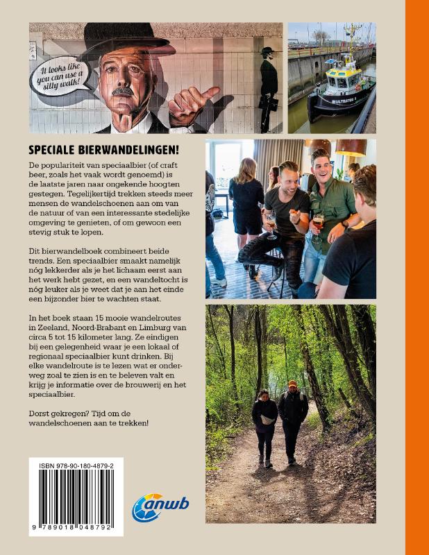 Achterkant van Het Zuid-Nederlandse Bierwandelboek