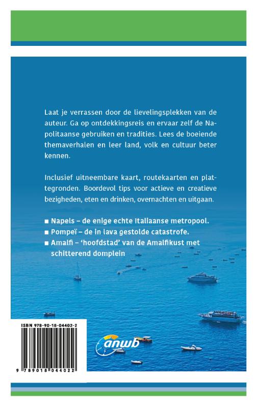Achterkant van Napels & Amalfikust