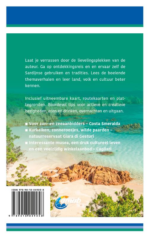 Achterkant van Sardinie