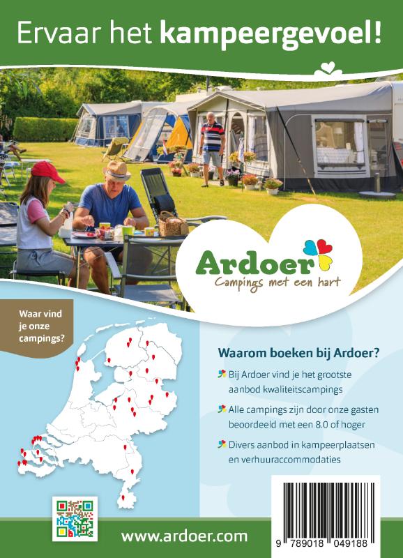 Achterkant van Erkende Campings 2023