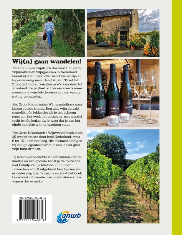 Achterkant van Het Grote Nederlandse Wijnwandelboek