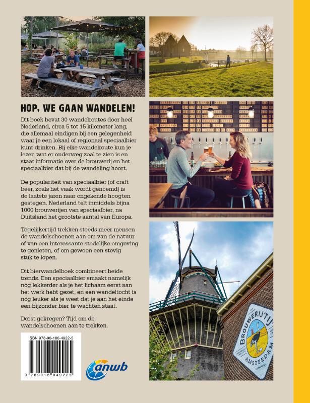 Achterkant van Het Grote Nederlandse Bierwandelboek