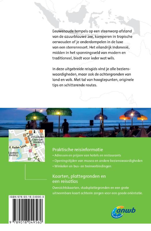 Achterkant van Indonesië