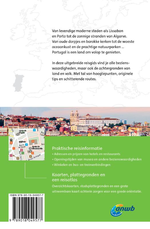 Achterkant van Portugal