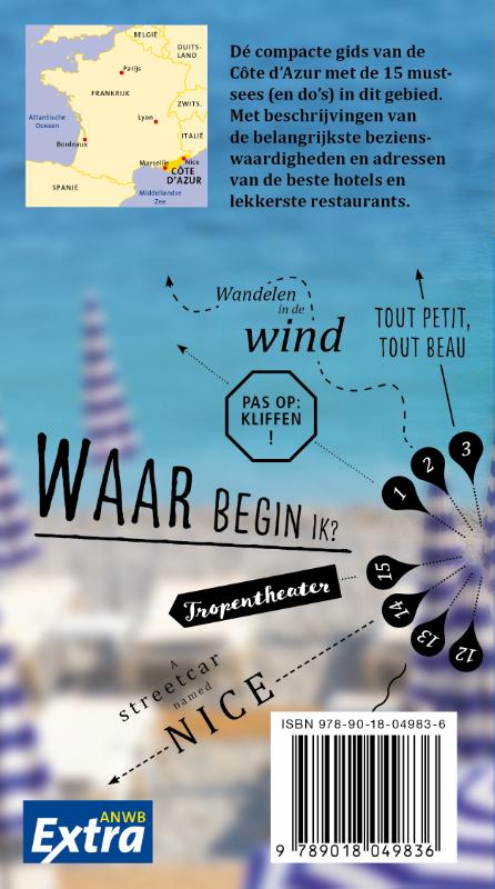 Achterkant van Côte d'Azur