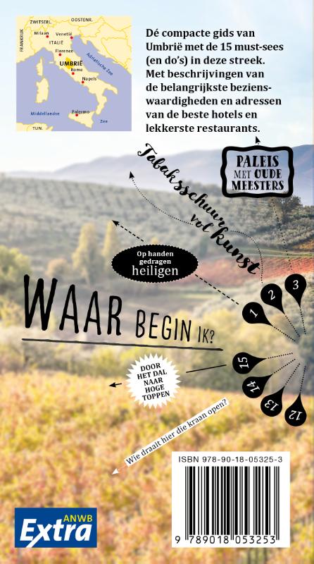 Achterkant van Umbrië