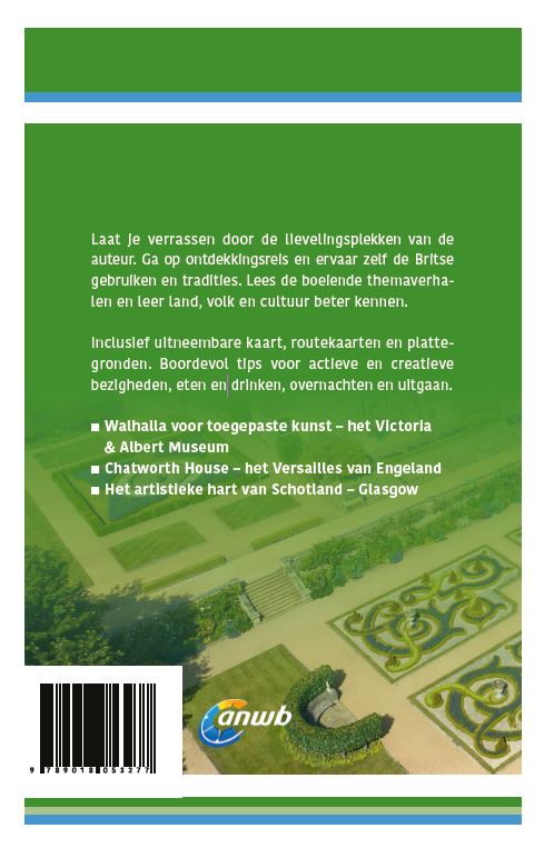 Achterkant van Groot Brittannië