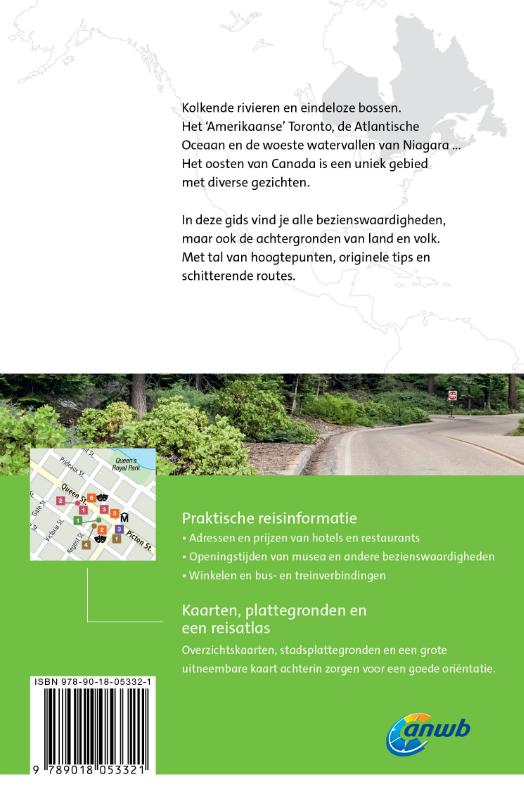 Achterkant van Canada oost