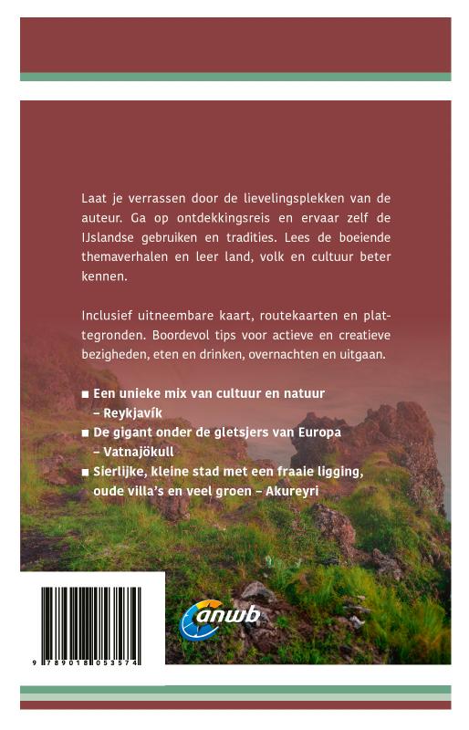 Achterkant van IJsland