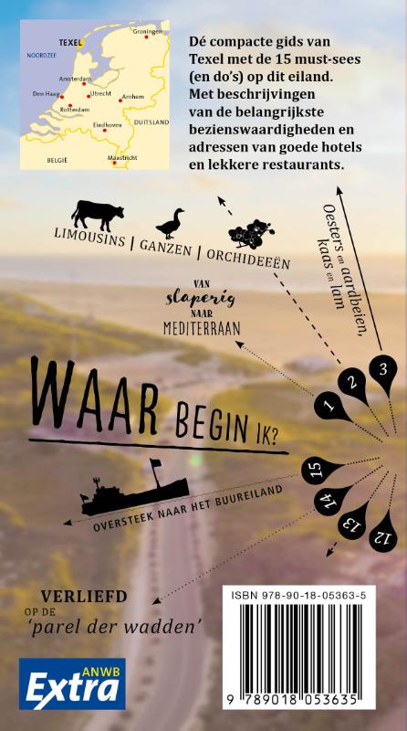 Achterkant van Texel
