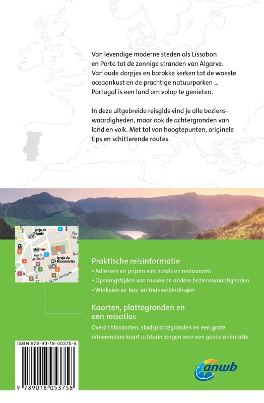 Achterkant van Portugal
