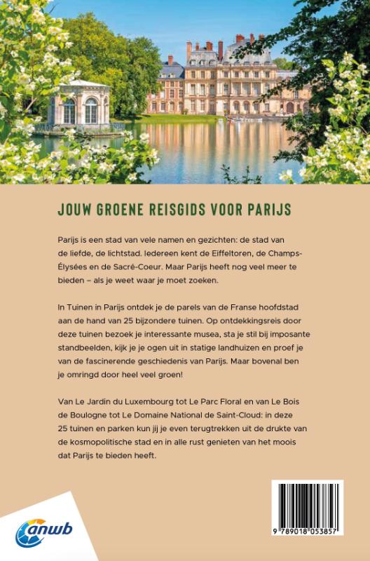 Achterkant van Tuinen in Parijs