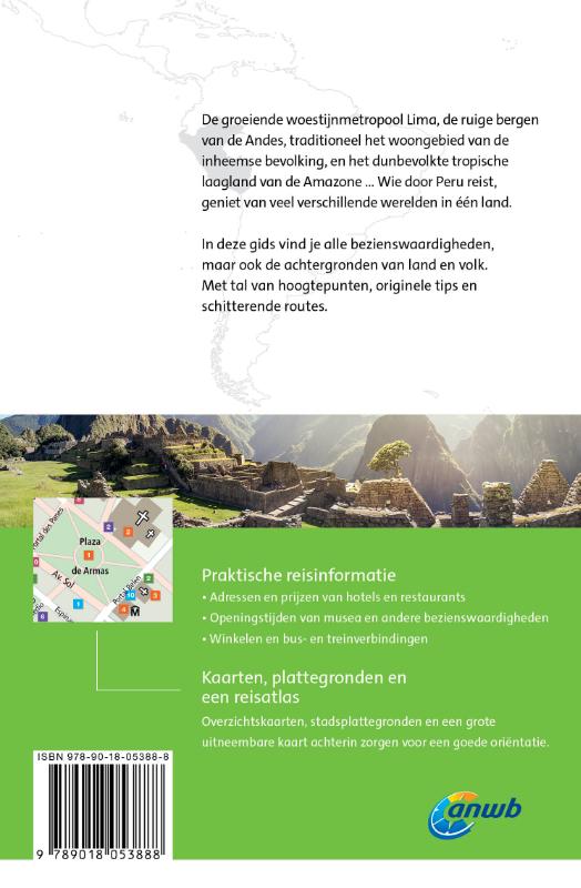 Achterkant van Peru