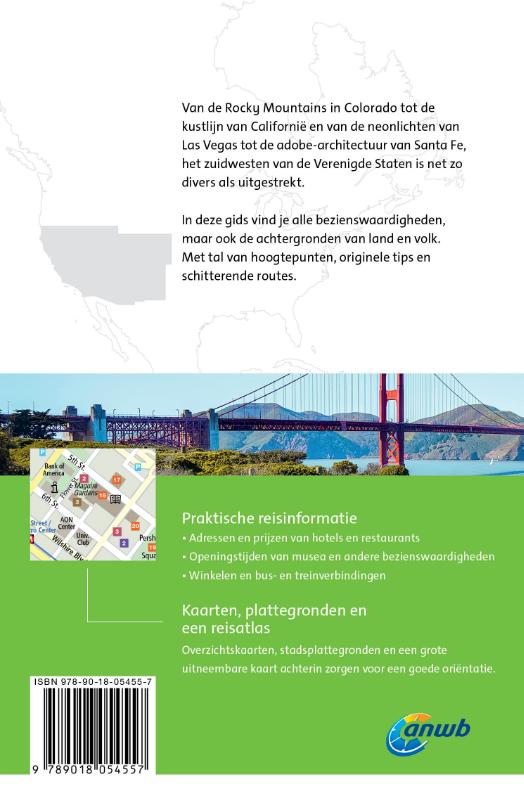 Achterkant van Verenigde Staten zuidwest