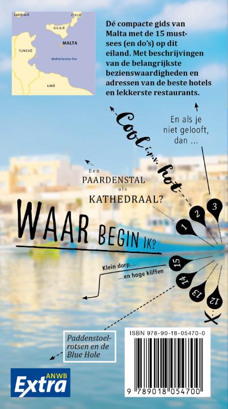 Achterkant van Malta