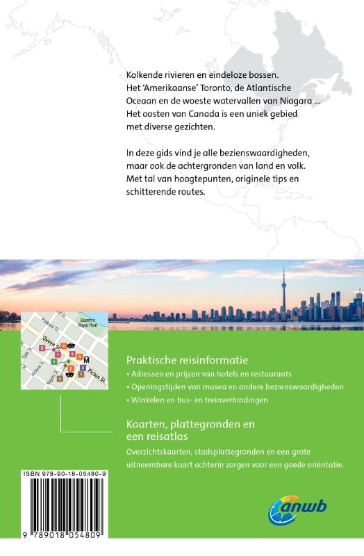Achterkant van Canada oost