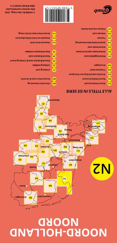 Achterkant van N2. Noord-Holland noord