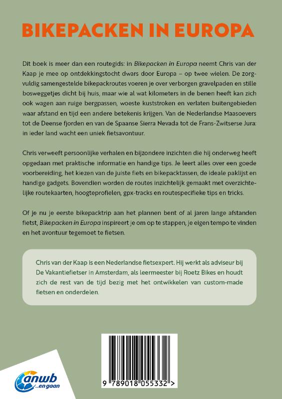Achterkant van Bikepacken in Europa