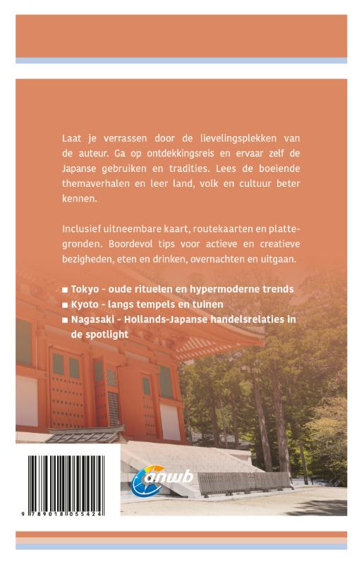 Achterkant van Japan
