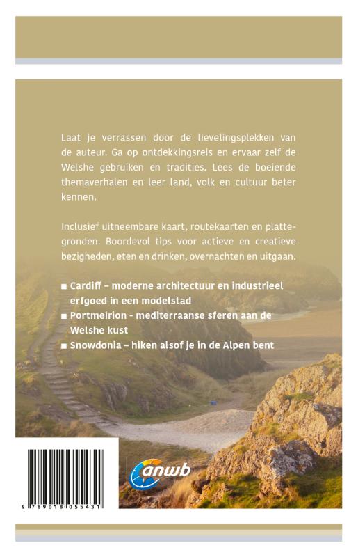 Achterkant van Wales