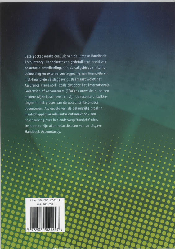 Achterkant van 2003