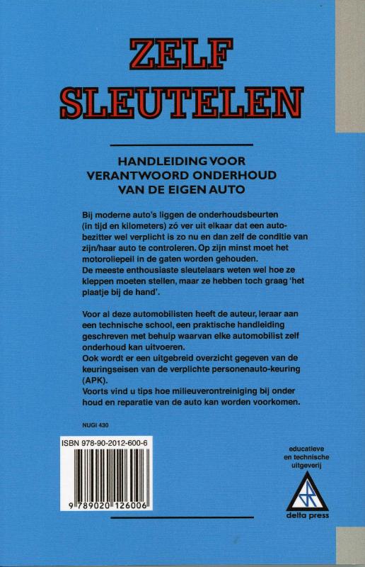 Achterkant van Autotechniek in woord en beeld
